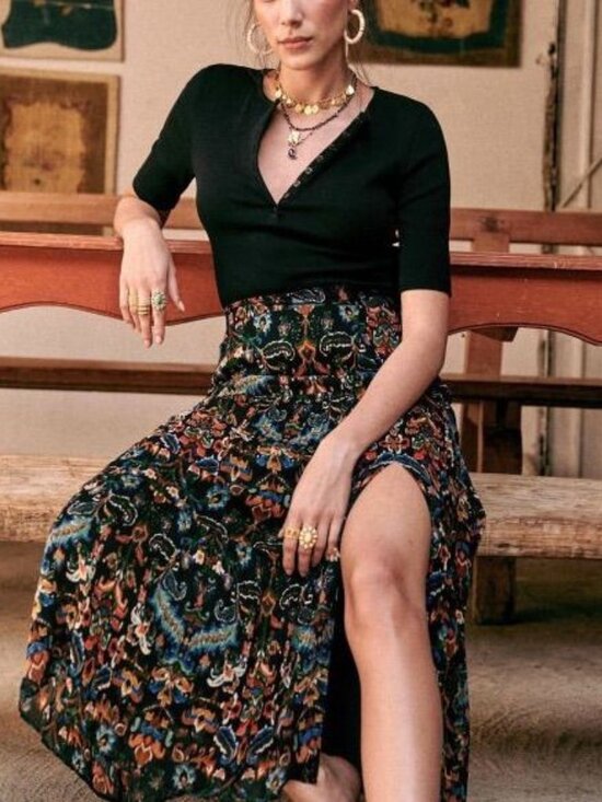 Sezane Dresses & Skirts - Sezane Tammie Maxi Skirt